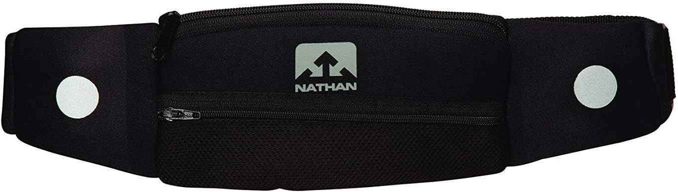 Nathan 5K Runner's Waist Pack, Nathan Running Belt Essentials for Women and Men | Smartphone Storage | Adjustable | Reflective