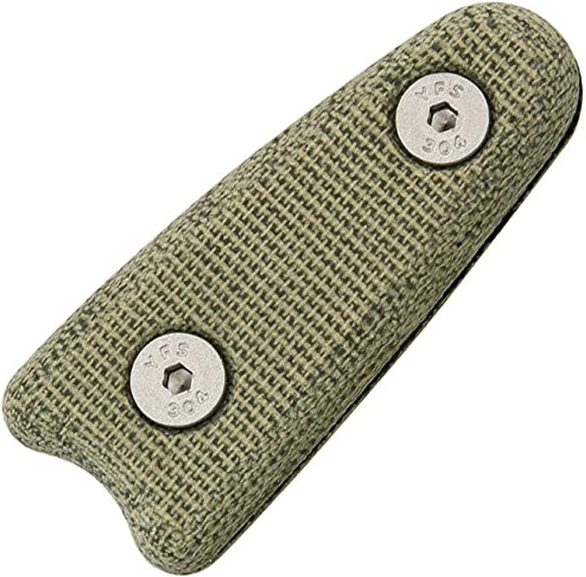 ESEE Izula Knife Handle Scales, Grip Upgrade for Fixed Blade Hunting Knives, Made in USA Camping, Hiking, Survival & Tactical Knife Handle Accessory, Outdoor Gifts for Men (Black G10)