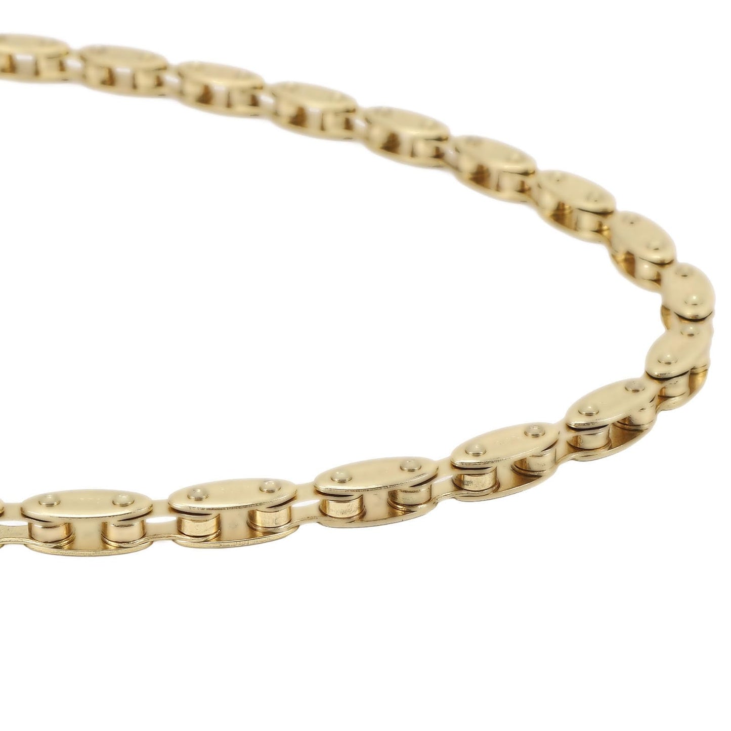 JAOCDOEN Olive Chain High Strength Single Speed 100 Link Gold Chain for Fixed Gear BMX