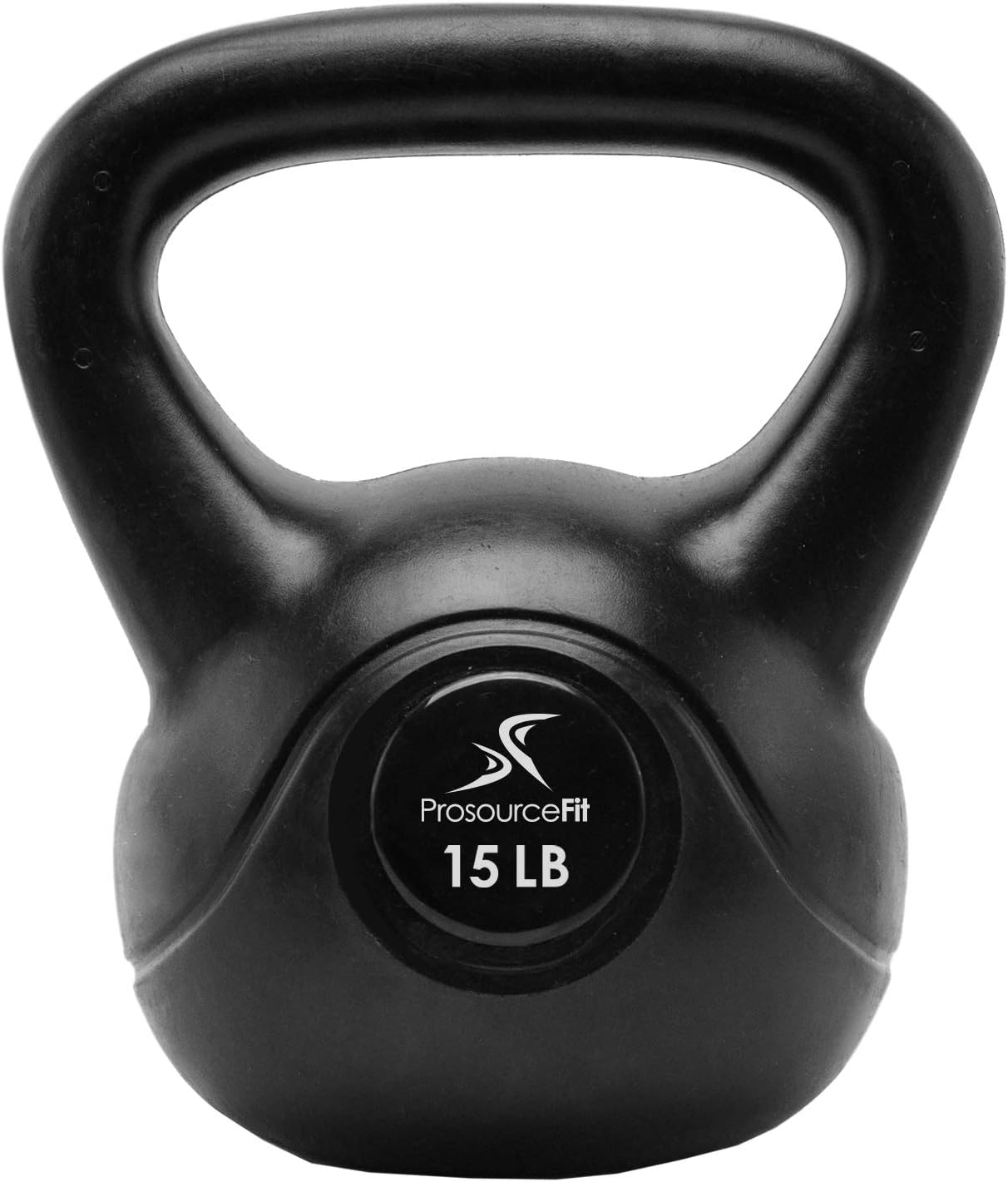 ProsourceFit Vinyl Kettlebell Weights - 10 to 35 lbs for Strength Training