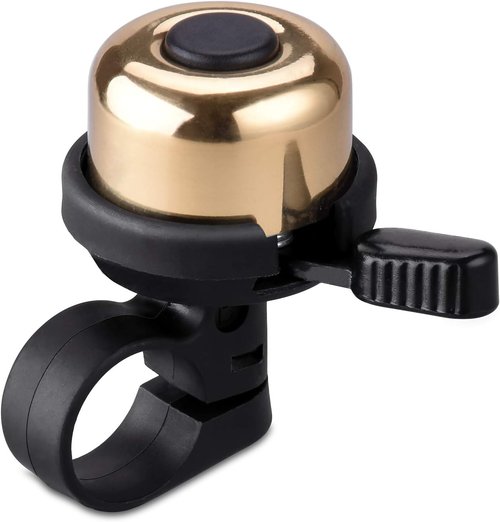 Bike Bell Brass Mini, Clearer Louder Longer Sustained Purer Tone