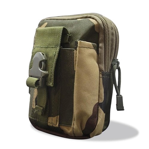Outdoor Sport Men Women Waist Pack Bum Belt Pouch Bicycle Bags Tactical Bag Hunting Thigh Bag Nylon Phone Bags Wallet (Jungle Camouflage)