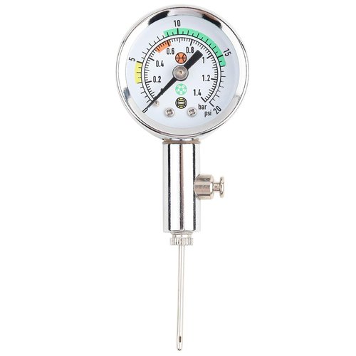 Dioche Ball Pressure Gauge, Mini Utility Air Pressure Barometer Tool for Basketball Football Volleyball