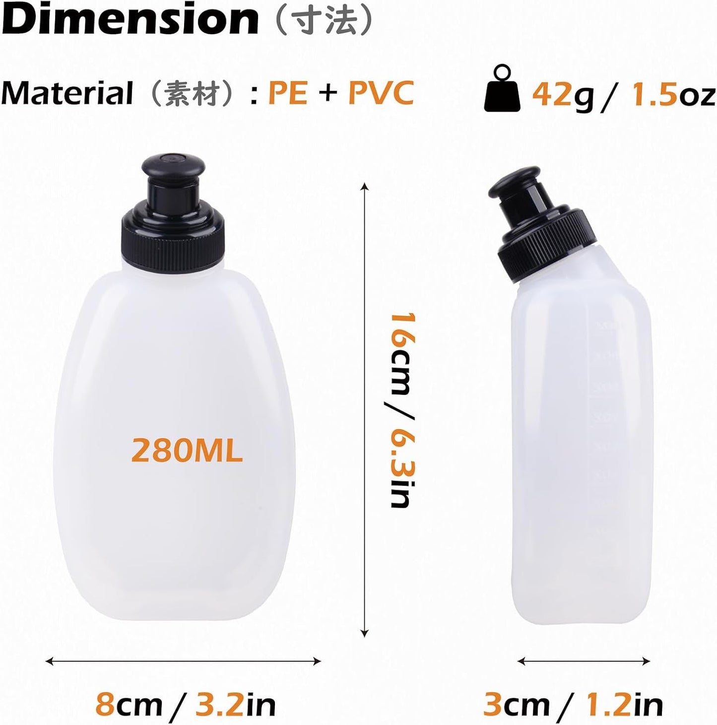 TRIWONDER 5L Running Hydration Vest Pack Backpack for Women Men 5.5L Runner Trail Race Marathon Triathlon Cycling Jogging Hiking Gym