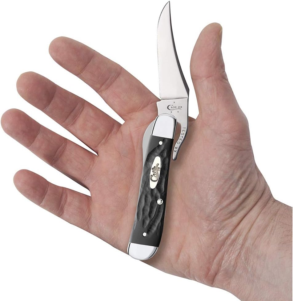 Case WR XX Pocket Knife Burnt 6.5 Bonestag Russlock Item #65303 - (6.51953L SS) - Length Closed: 4 1/4 Inches