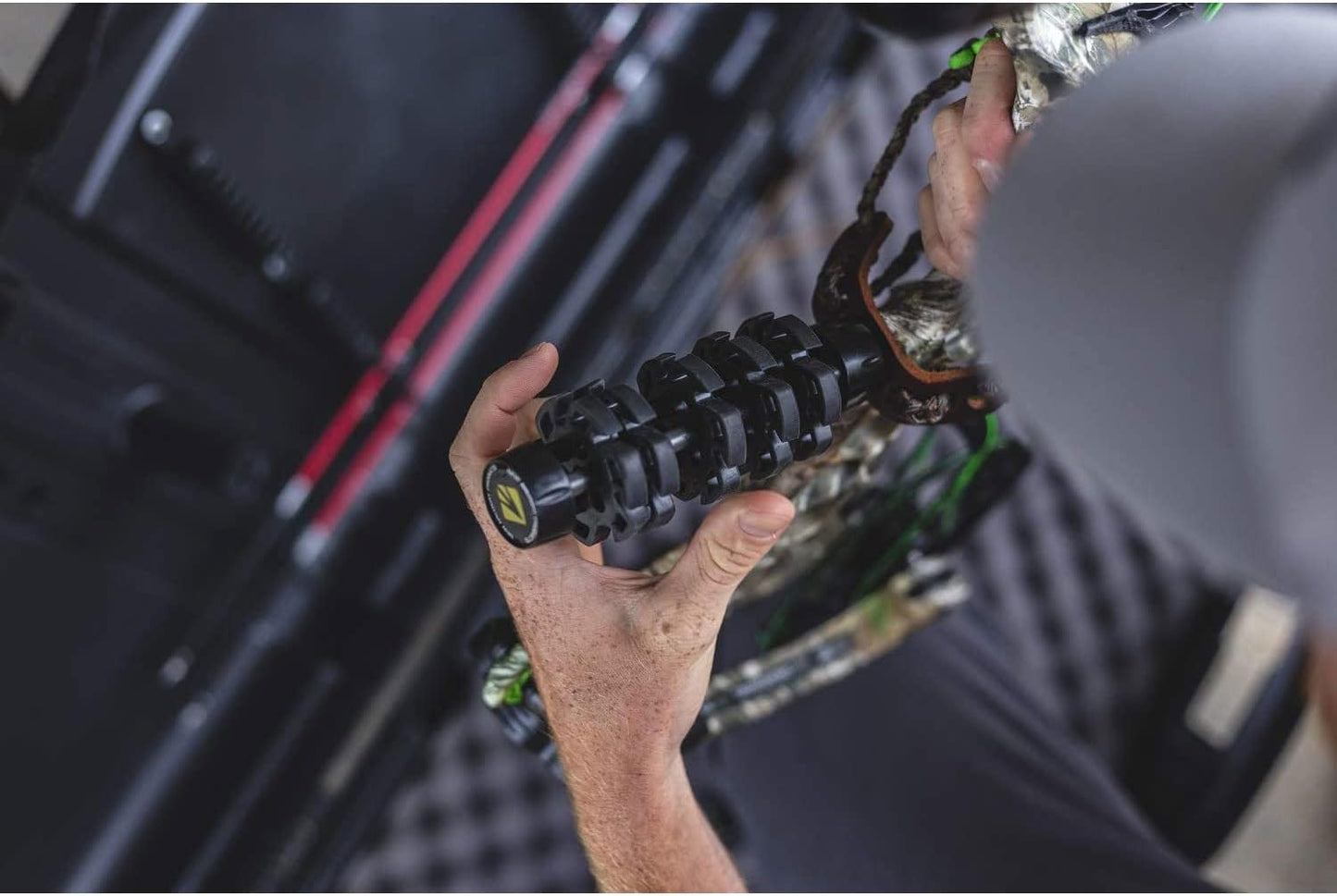New Archery Products Apache Stealth Dampening 5"/8" Bow Stabilizer Noise & Vibration Reduction for Compound Bow Hunting