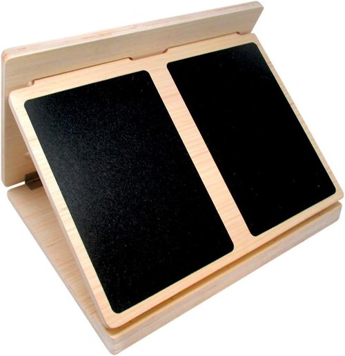 Calf Board Wedge Stretcher by Trademark Innovations Black