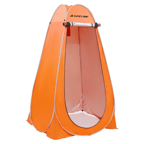 Pop Up Privacy Shower Tent Portable Tent Changing Room Camping Toilet Dressing Roomwith Window for Camping Beach Hiking Fishing with Carry Bag