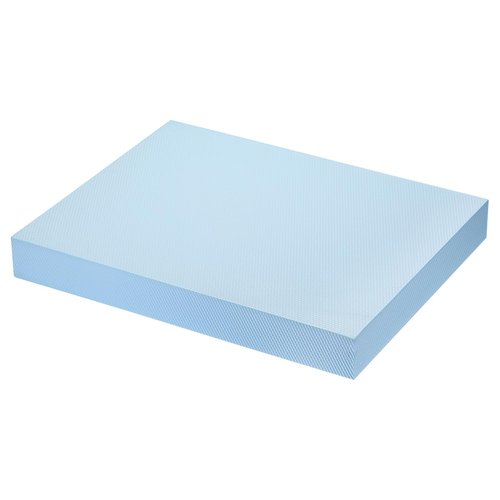 PATIKIL Balance Pad 15.7x13x2 Inch, Non-Slip TPE Foam Pad Cushion Exercise Yoga Mat Knee Pad for Fitness Stability Core Training Stretching, Pale Blue