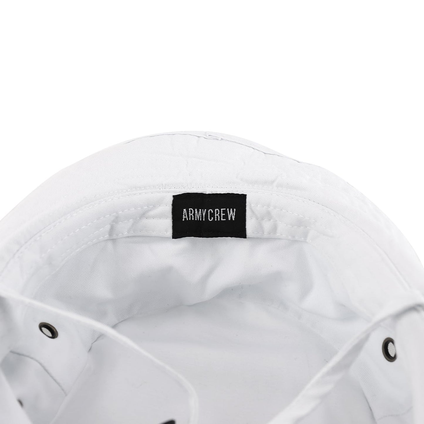 Armycrew Big Oversized Jungle Boonie Bucket Hat with Chin String Fits Upto XXXL - White - 2XL-3XL