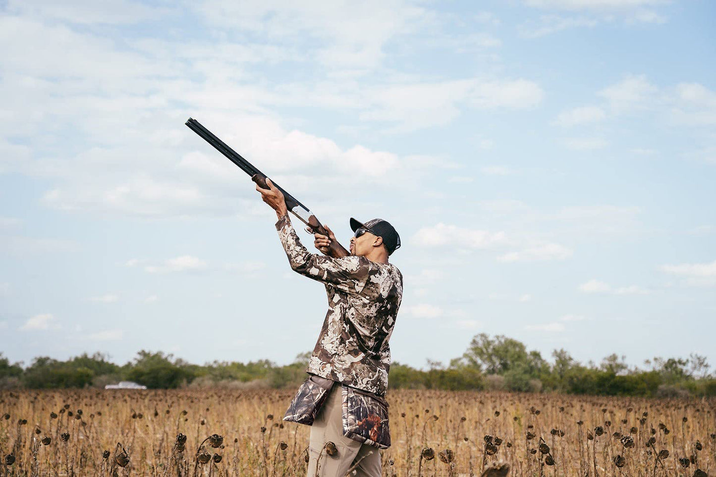UIIHUNT Dove Hunting Dove Belt: Adjustable Dove Belt Game Bag, Dove Gear Field and Shooting Game Belt, Hunting Accessories (Yellow Reed Camo)