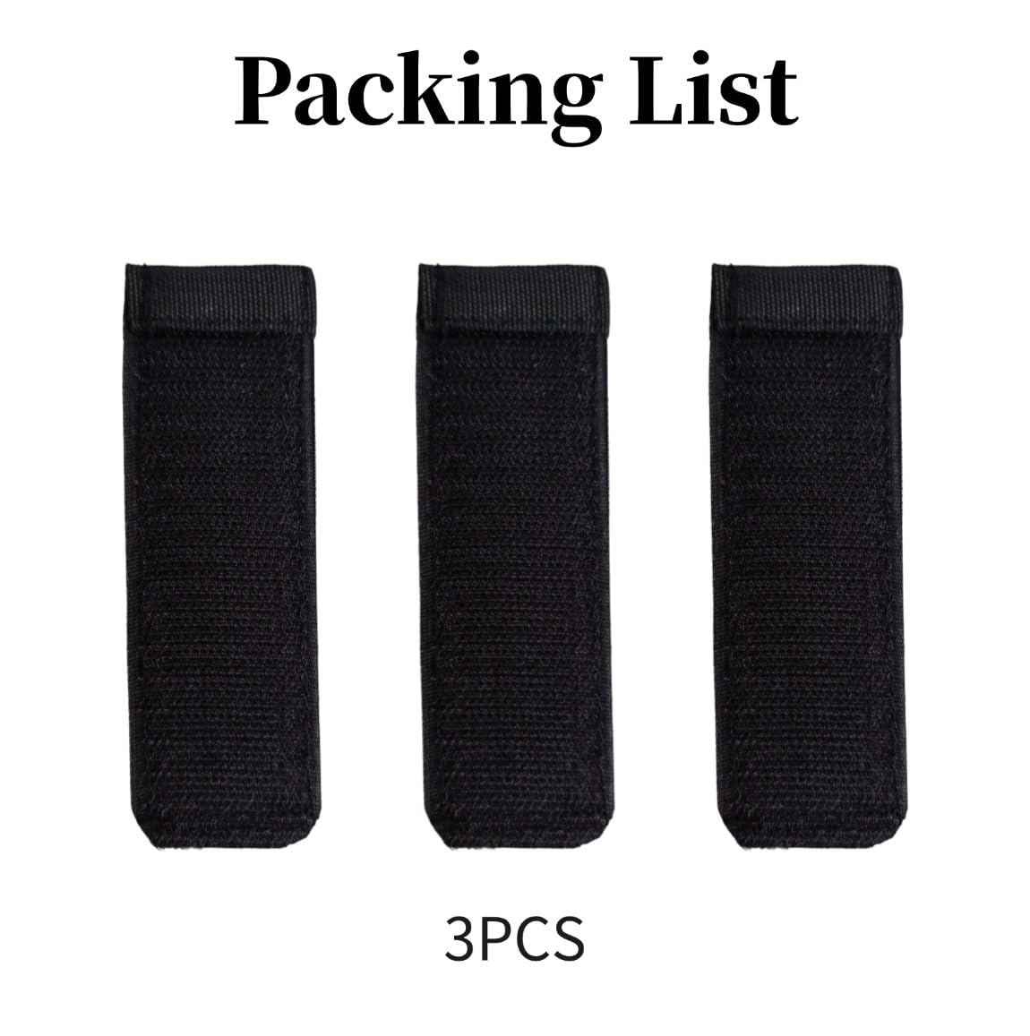 3Pcs Hook&Loop Sport Tactical Medical Scissor Cover, Shear Pouch Hand Tools Holder for Tactical Equipment (No Scissor)