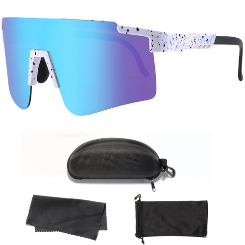 HIYAPATY Kids Sunglasses Youth Baseball Glasses UV400 Teens Sports Cycling Shades Lightweight Frame TR90 For Boys Girls