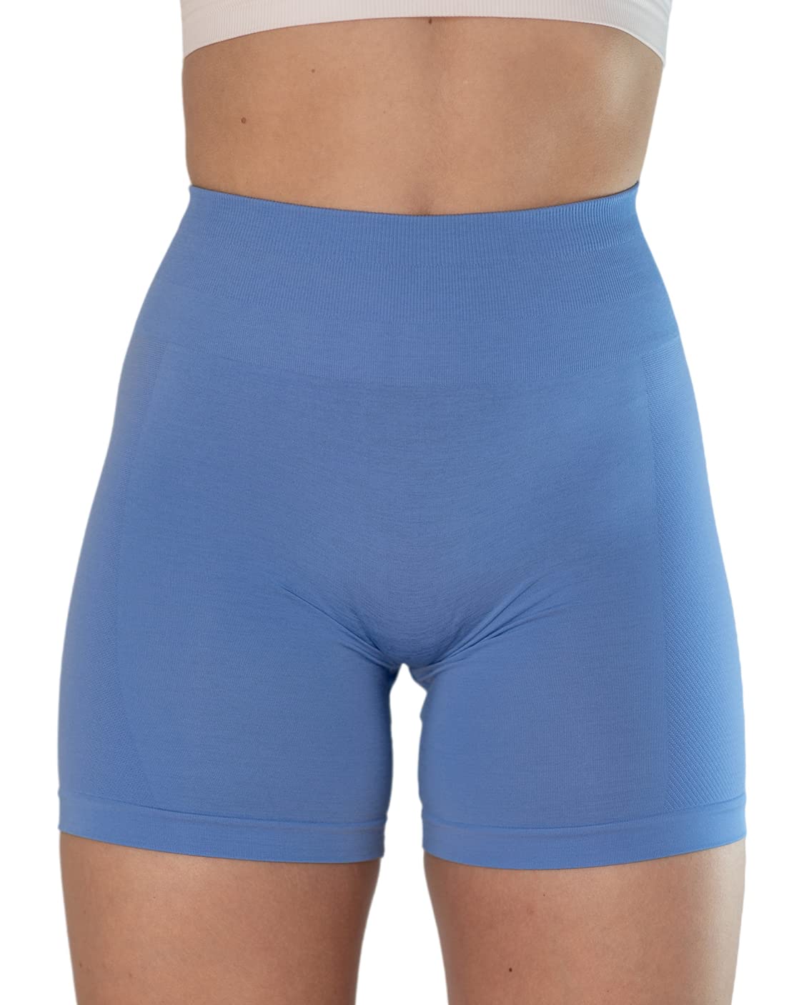 AUROLA Intensify V2.0 Women's Workout Shorts Athletic Running Shorts, Seamless High Waist Sport Gym Yoga Shorts 3.6 Lavender Lustre
