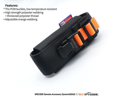 SPECODE Holster-Pro for Flashlight Case-HD25