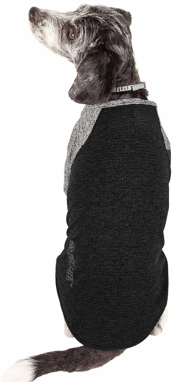 Pet Life ® Active 'Hybreed' 4-Way Stretch Two-Toned Performance Dog T-Shirt X-Large