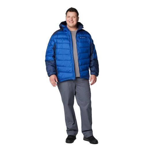 Columbia Men's Labyrinth Loop II Hooded Jacket, Mountain Blue/Collegiate Navy, X-Large