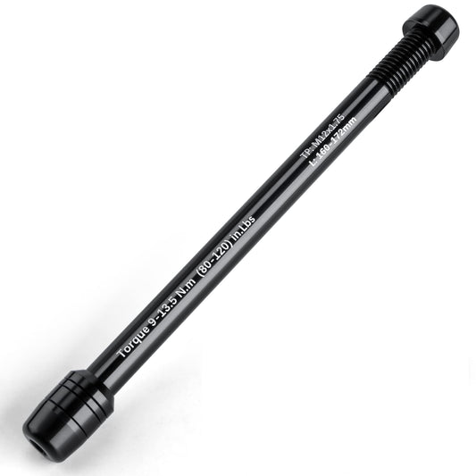 12mm Thru Axles for Bike Trainers - M12 x 1.0/1.5/1.75 Thru Axle Adapter for Rear Wheel Attachment Trainer - Bike Trainer Thru Axles Adapter (M12x1.75/160-172)