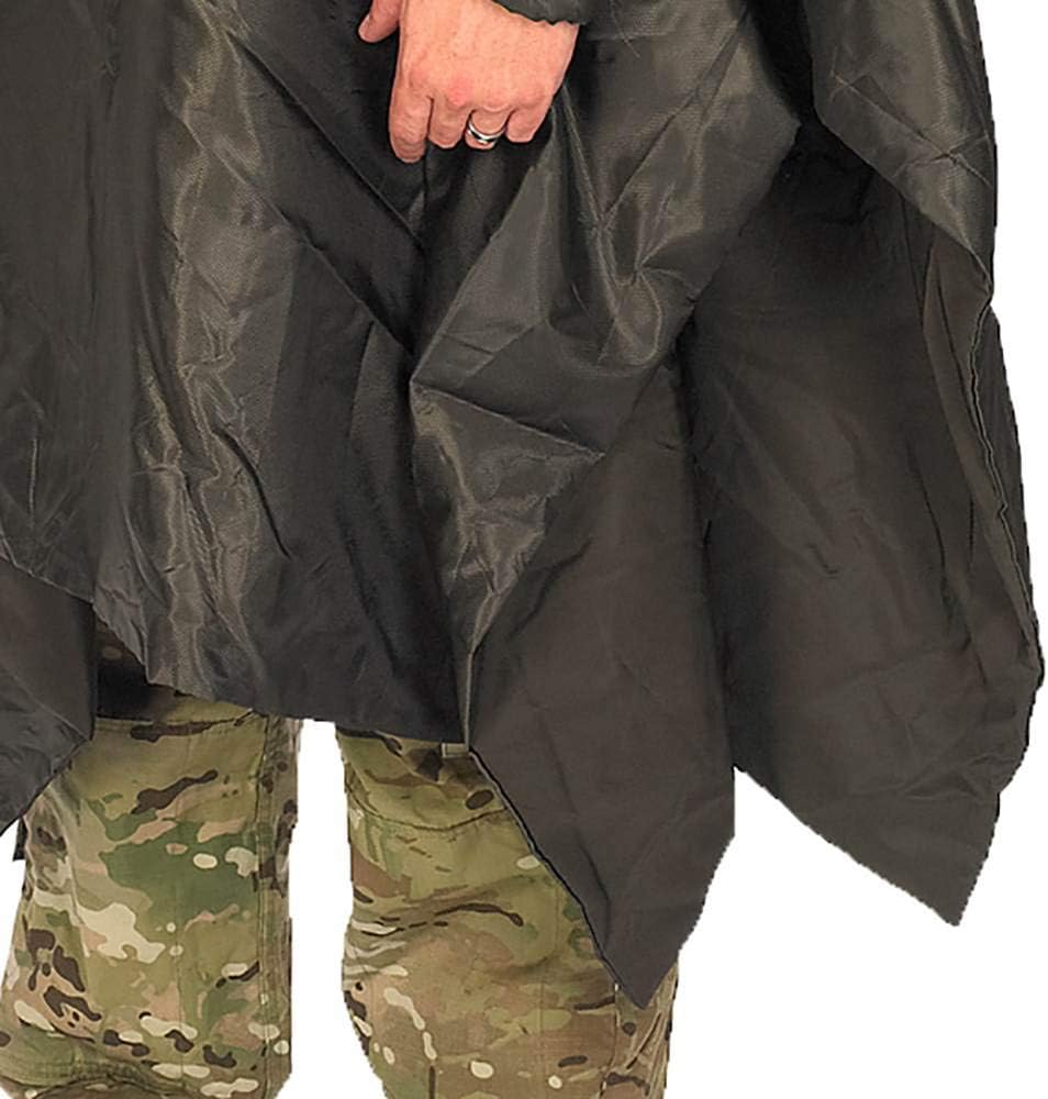 Snugpak Water-Repellent Poncho Liner with Lightweight Design, Sleeves & Hood