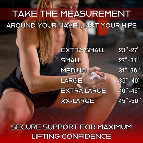 Dark Iron Fitness MED Self-Locking Weight Lifting Belt for Powerlifting, Squats, Premium Gym Core & Back Support, Weightlifting Training Equipment