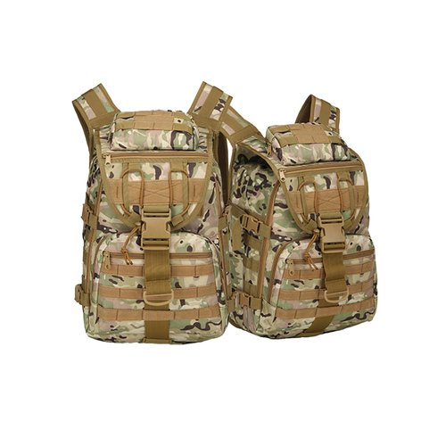 ZEILING Outdoor Shoulder Tactical Bag Waterproof Mountaineering Bag Hiking Camo Backpack,CP