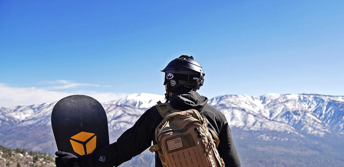 Hazard 4 US Flag Rubber 3D Morale Patch, Right Arm, Black/Grey, 3" L x 2" W x .2" D