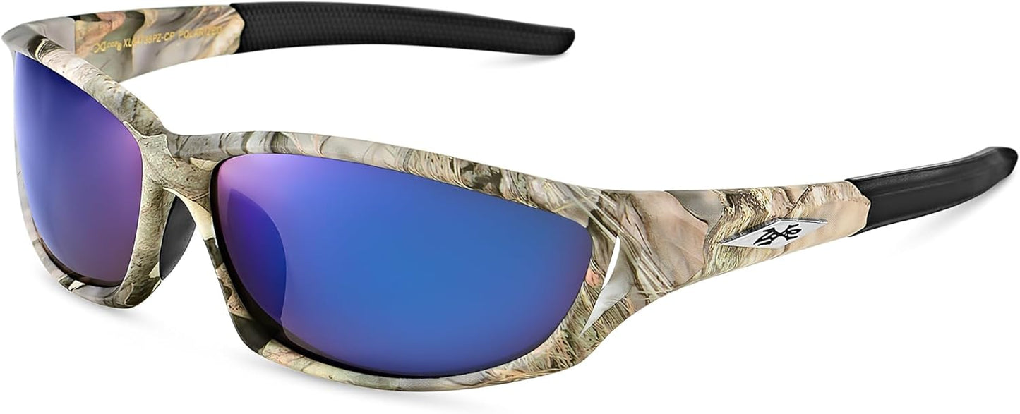 Polarized Sports Sunglasses for Men - UV400 Protection for Baseball, Running, Cycling & Golf