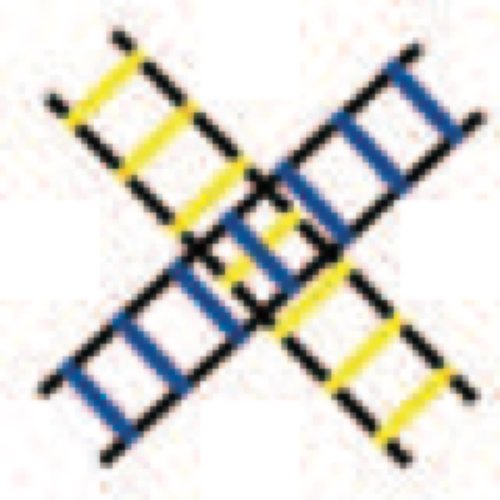 Champion Sports Sectioned Agility Ladder Set, Red/Yellow/Blue/Green, 6.5" x 16" Wide