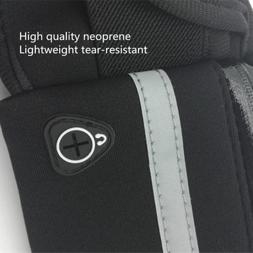 candygirlft Slim Running Belt for Women Men,Runners Fanny Pack Phone Holder,Run Pouch Waist Belt for Workout Jogging,Money Belt Running Gift Gear Accessories(Black)