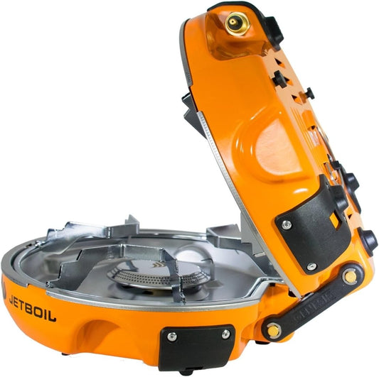 Jetboil Genesis 2-Burner Propane Stove Grey/Orange Black One Size