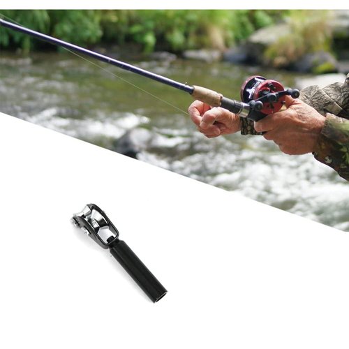 heyous Stainless Steel 5mm Fishing Roller Guide Tip Top Fishing Rod for Sea Boat Fishing Trolling