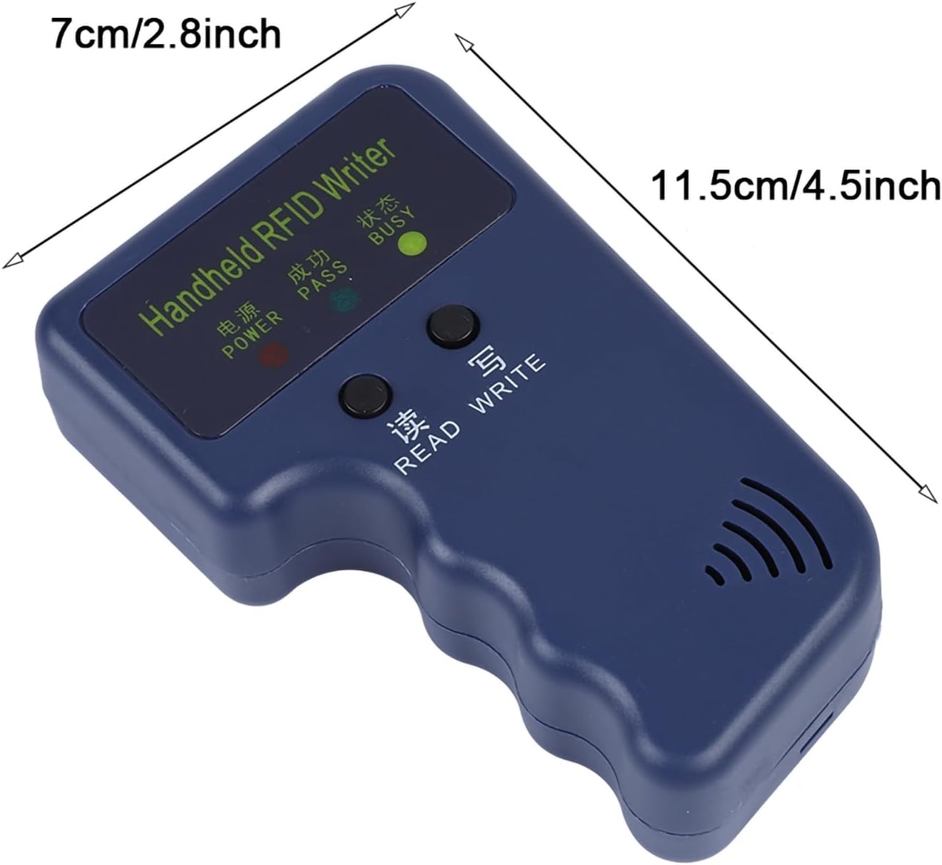 Card Writer Duplicator for 125KHz ID Cards Portable Handheld Device Supports T5577 EM4305 TK4100 Chips No PC Required for Fast Cloning
