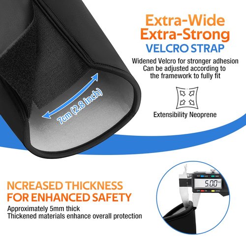 Large Size Battery Cover For Electric Bicycles , Ebike Frame Battery Protector Cover,Three sizes options