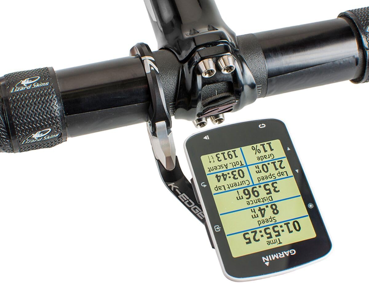 K-Edge | Race Bicycle Computer Mount | for Garmin GPS Devices | Black