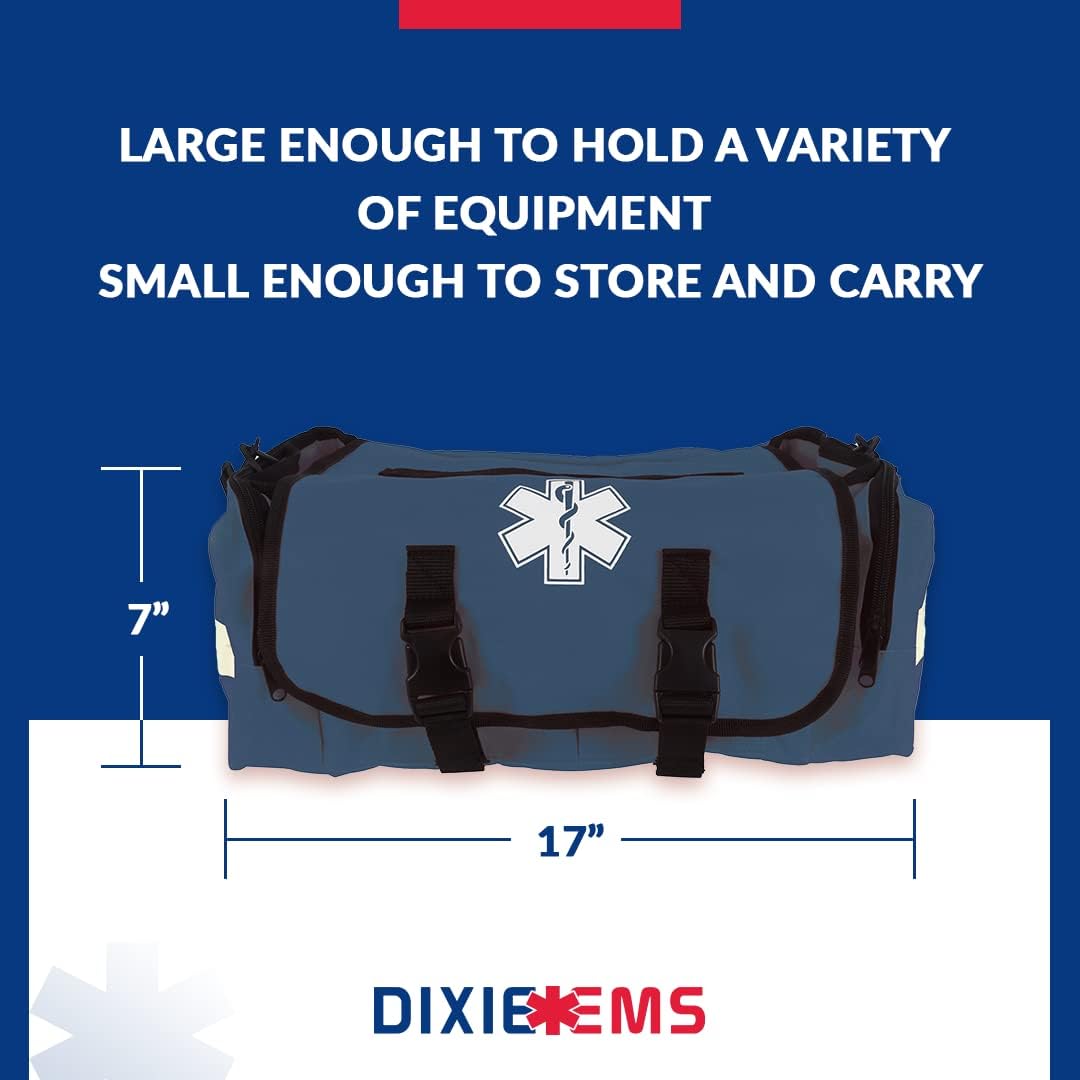 Trauma Bag for First Responders - Reflective Red Emergency Gear