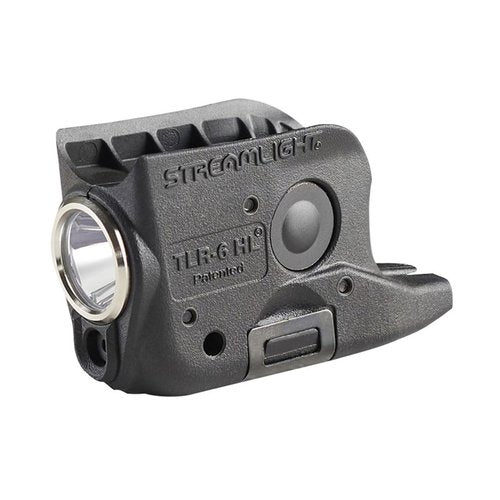 Streamlight 69350 TLR-6 HL G 300-Lumen Rechargeable Tactical Weapon Light with Integrated Green Aiming Laser Designed Exclusively and Solely for Glock 42/43 and 43X/48 (Non-Rail or MOS), Black