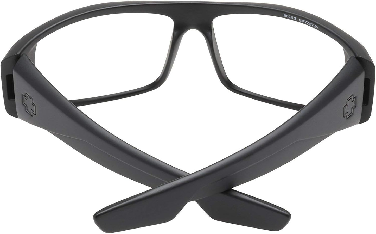SPY Logan Matte Black ANSI Rx Clear
