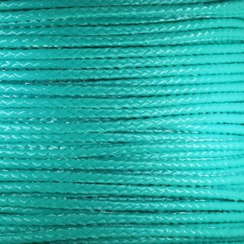 JIG PRO SHOP Black 1.18mm x 125' Micro Cord Paracord - Made in The USA