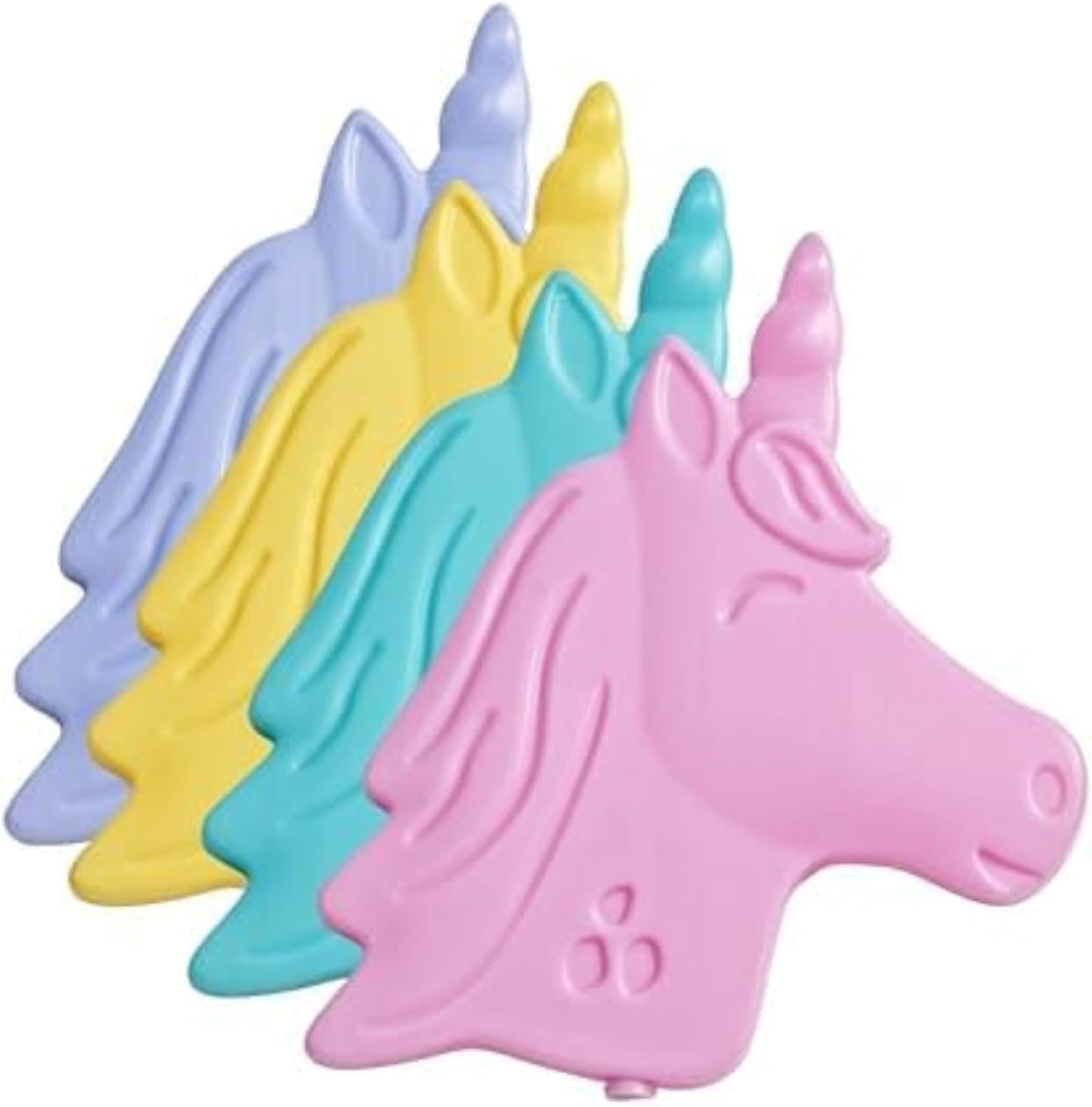 Fit & Fresh Cool Coolers Kids Lunch Box Ice Packs, Slim Ice Packs for Lunch Bags, Lunch Ice Packs Reusable-Multicolored, Set of 4 (Penguin)