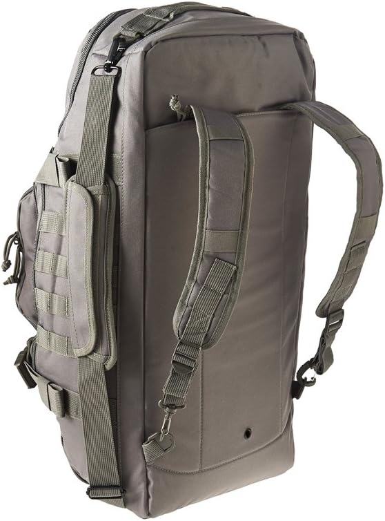Yukon Outfitters Bugout Bag - EDC Durable 600D Polyester 55L Tactical Duffel & Backpack for Travel, Prepping & Outdoor Use - Two Tone Coyote/Foliage