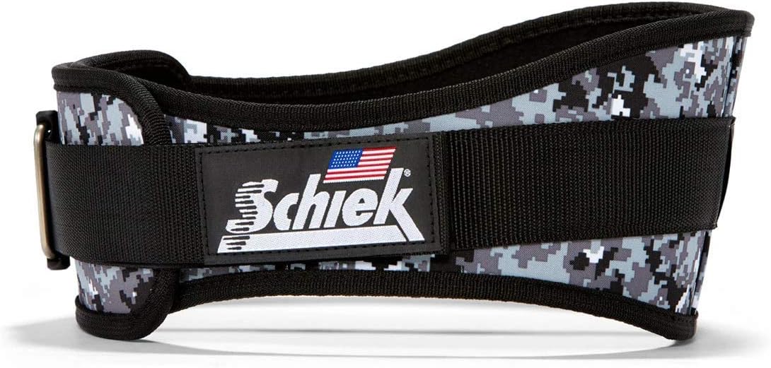 Schiek Sports 2006 Nylon 6 Inches Weight Lifting Belt - Support Belt for Power Lifting