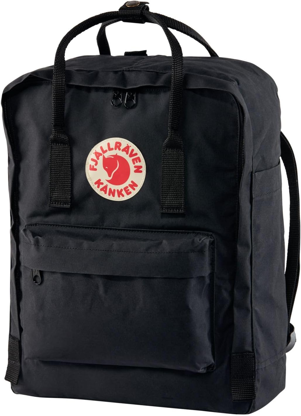Fjallraven - Kanken Classic Pack, Heritage and Responsibility Since 1960, One Size,Black