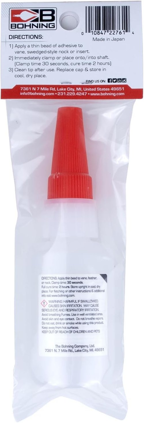 Bohning Fletch Fuse Instant Glue Fletch Fuse Insant Glue, 1/2 oz
