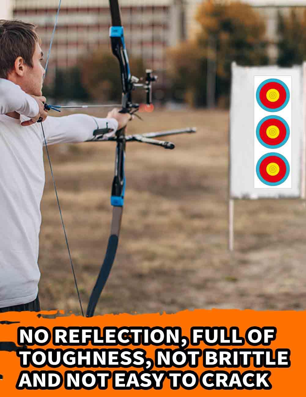 THREE ARCHERS Archery Vertical 30pcs 3 Spot Targets Recurve Bow Targets World Cup Archery Targets
