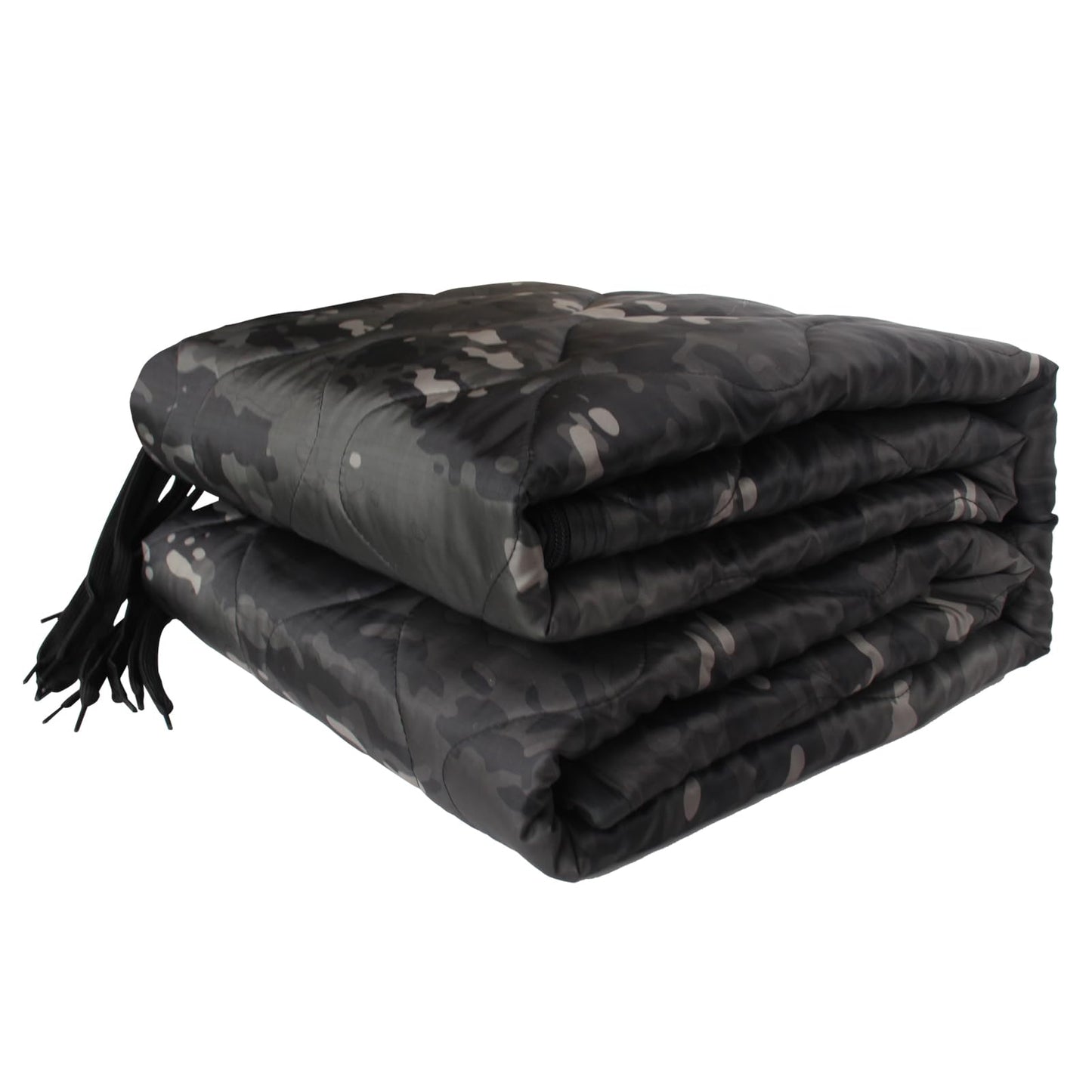 GRVCN Military Blanket - Camping Sleeping Bag with Zipper, Poncho Liner Thermal Insulated Blanket, Lightweight Portable Outdoor Hiking Survival Compression Carry Bag