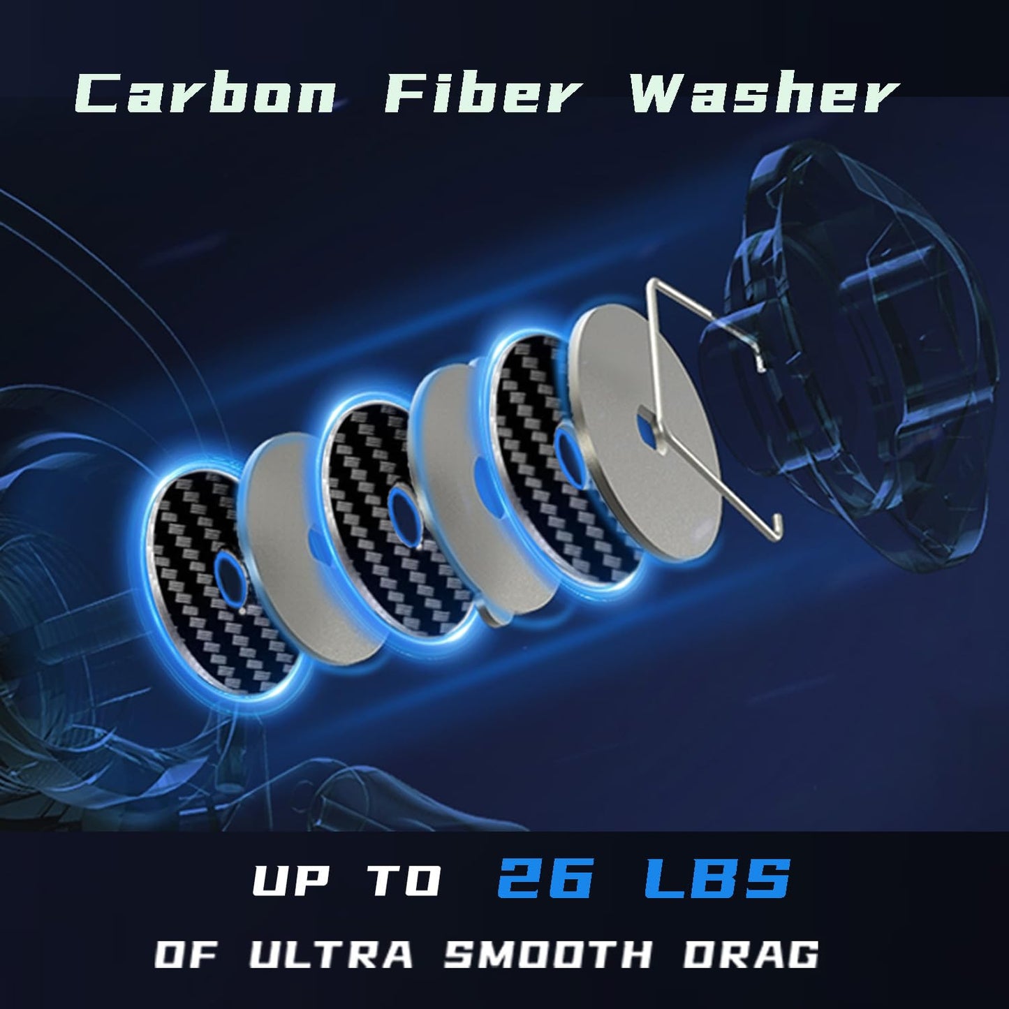 Accuretta Saltwater Spinning Reel,13+1BB Ultra Smooth Saltwater Fishing Reels,Powerful Carbon Drag,CNC Aluminum Spool & Handle