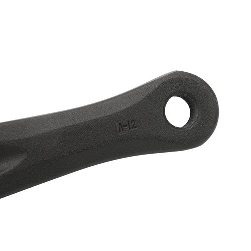 Zunate Crank Arm Left, 152mm Aluminium Alloy Crank Arm Set, Pedal Crank Leg Replacement for Mountain Road Bike, Hole