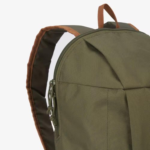Quechua 10L NH Arpenaz 50 Special Edition Outdoor Daypack, Sports Backpack and Hiking Backpack for Everyone (Olive Green)
