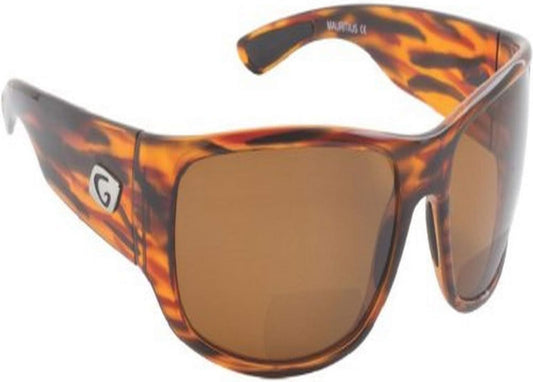 Wake Polarized Bifocal Sunglass with Freestone Brown Lens