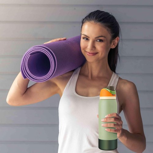 BKBY Chameleon Silicone Water Bottle Boot, Compatible with Owala 24oz 32oz 40oz, Gradient Matte Luster Cup Sleeve Bottom Cover for FreeSip, Twist, or Flip Stainless Steel Water Bottles